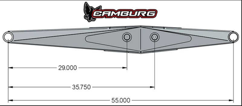 Camburg Race Series 55in. Lower Links (pair)