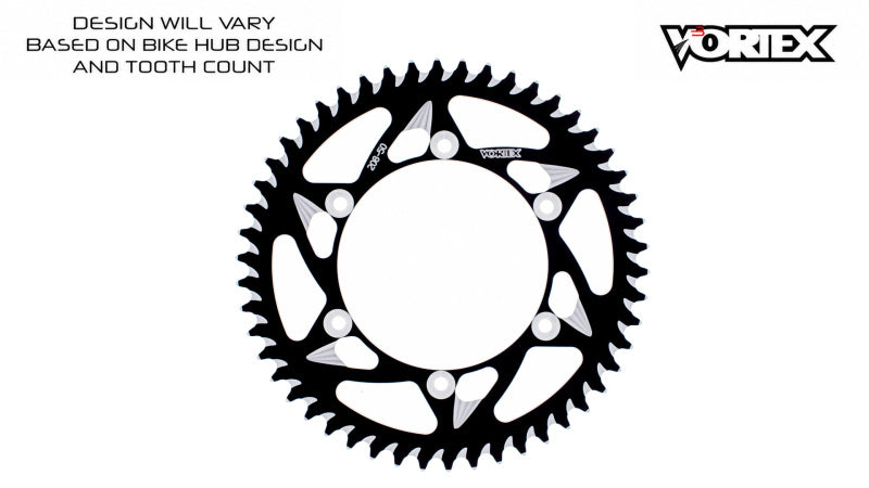 Vortex Racing 40 Tooth 420 Rear Sprocket - Black