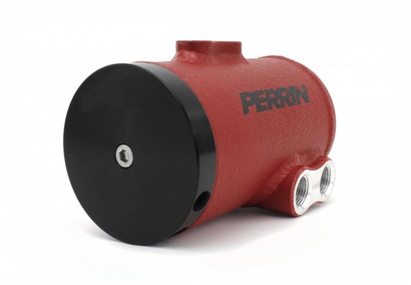 PERRIN 08-14 Subaru WRX / 08-21 STI / 05-09 Legacy GT & Outback XT Air Oil Separator - Red