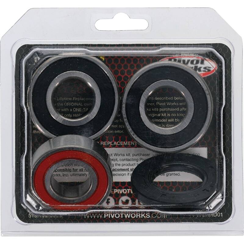 Pivot Works Suzuki Wheel Bearing Kit Premium Bearings