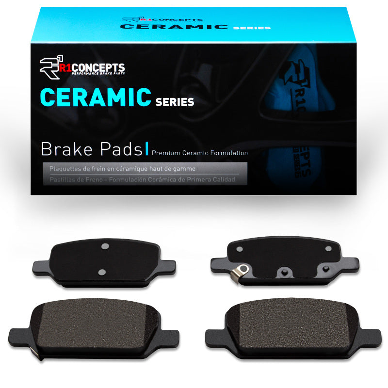 R1 17-26 Tesla Model 3 Rear Ceramic Brake Pads