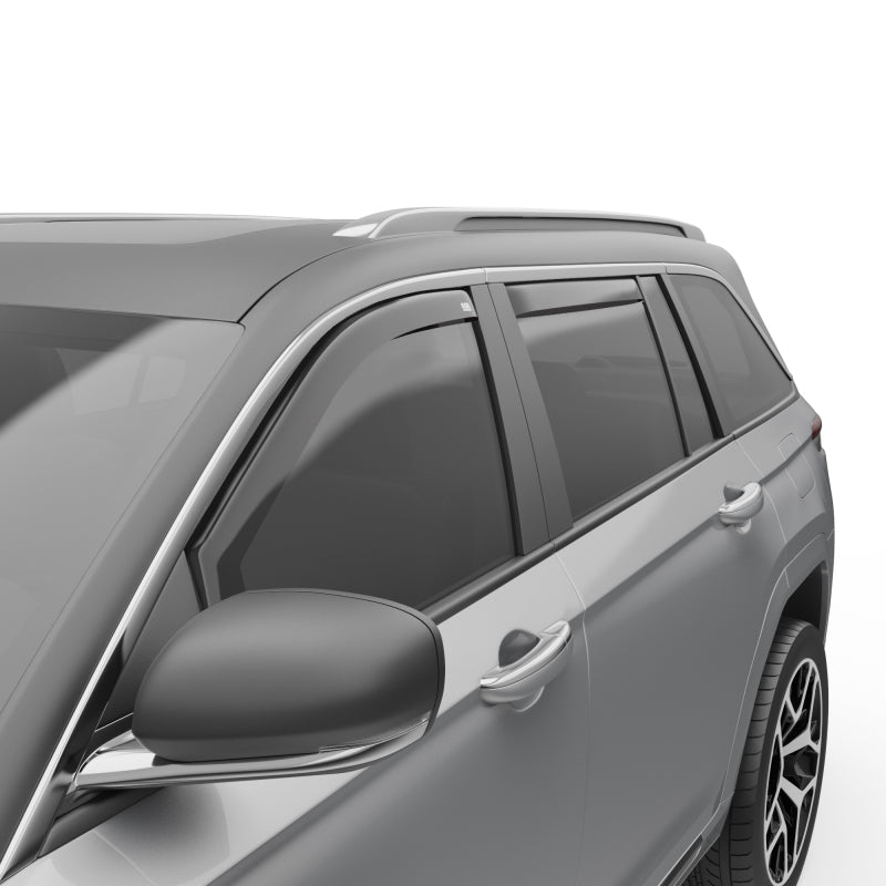 EGR 4pc Smoke Finish In-channel Window Visors for Grand Cherokee (WL)