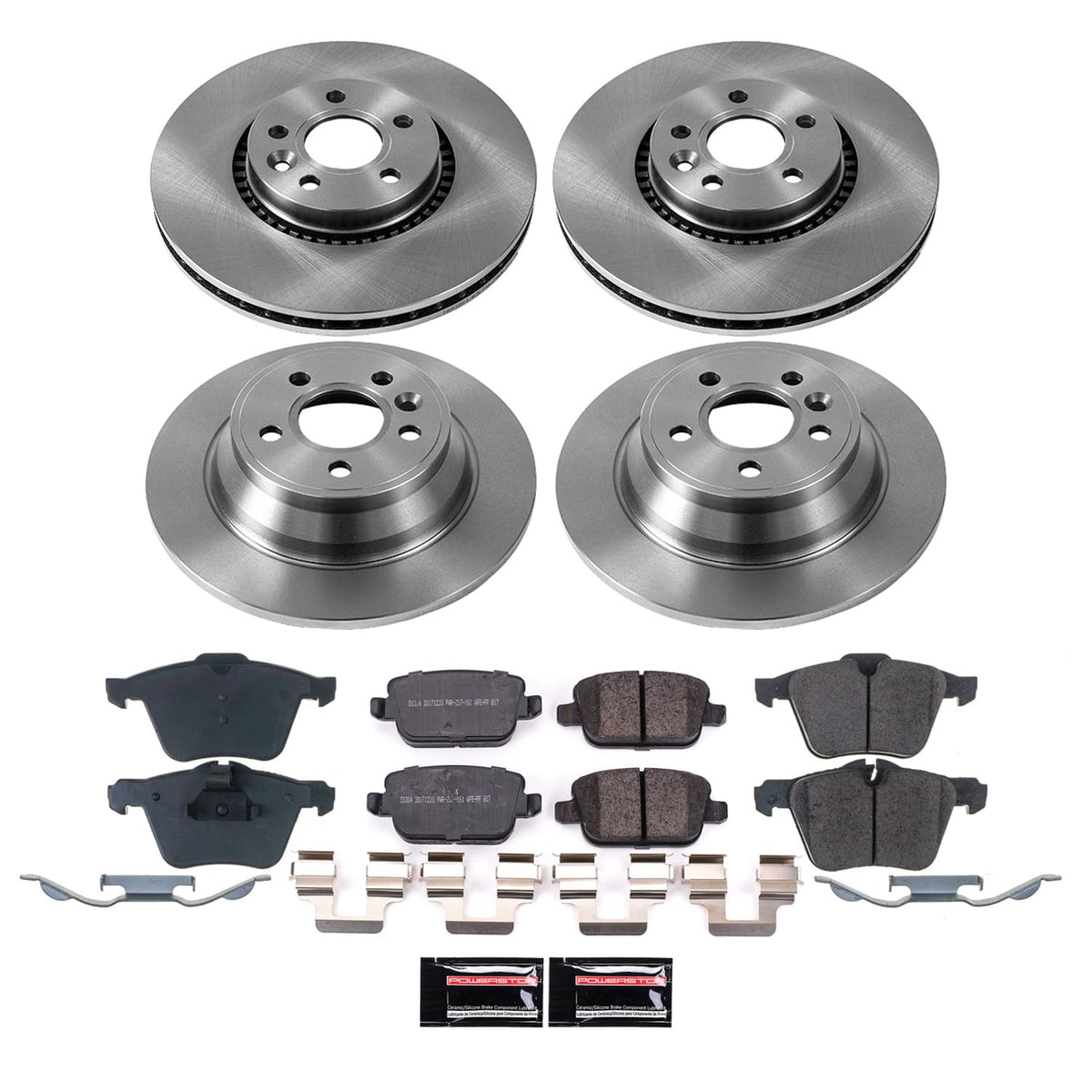 Power Stop 18-22 Nissan Kicks Front and Rear Z23 Evolution Brake Kit