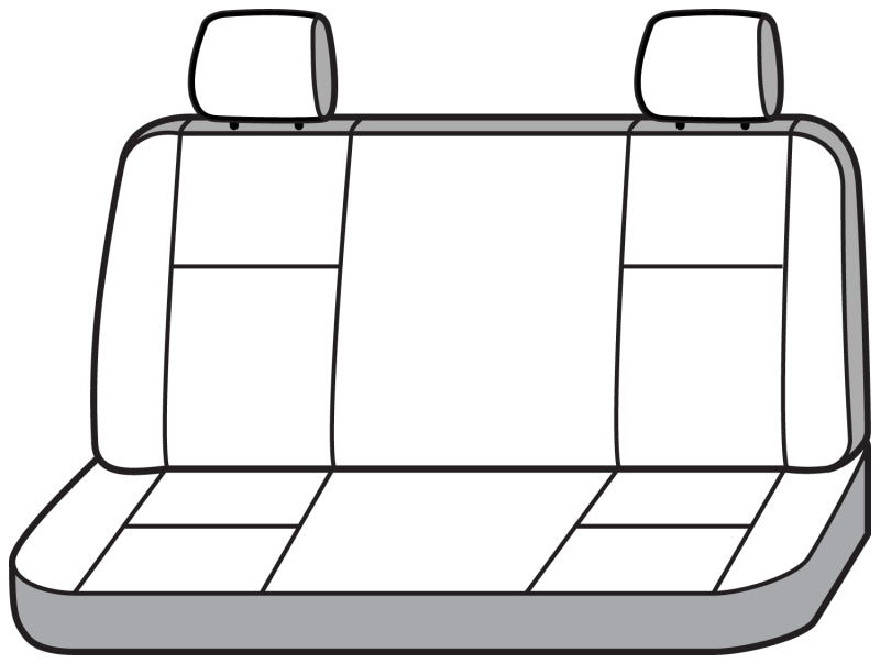 Covercraft 14 Chevrolet Silverado Carhartt SeatSaver Custom Second Row Seat Covers - Brown