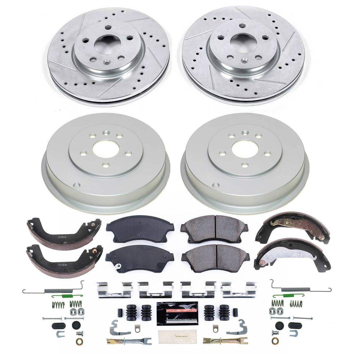Power Stop 05-06 Hyundai Elantra Front Z23 Evolution Kit w/Calipers