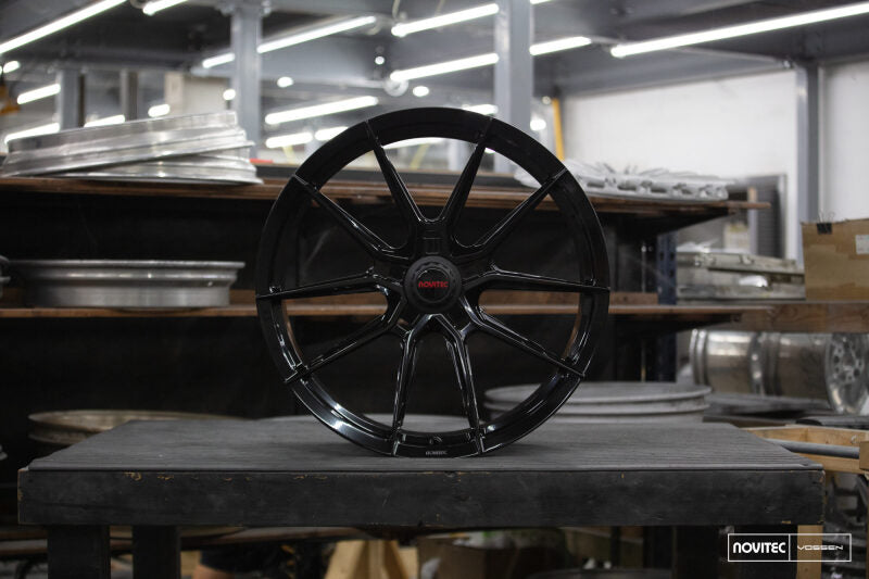 Vossen x Novitec NF10 21x12 ET:20 Gloss Black Ferrari SF90 Rear Wheel