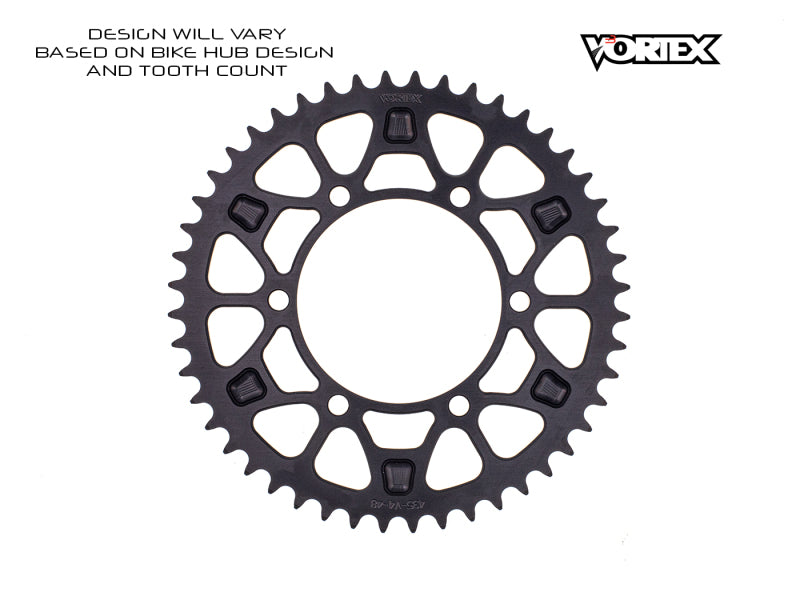 Vortex Racing V4 54 Tooth 520 Rear Sprocket - Hardcoat