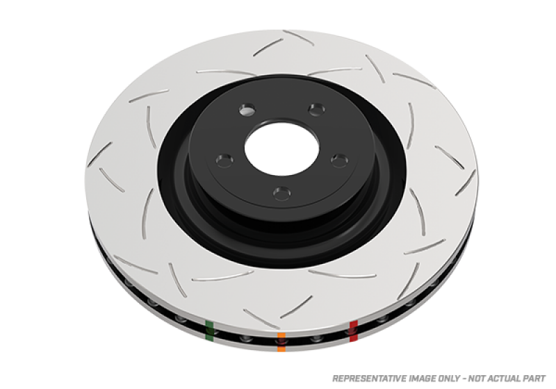 DBA 05-10 Ford Mustang Base Model Front 4000 Series Slotted Rotor