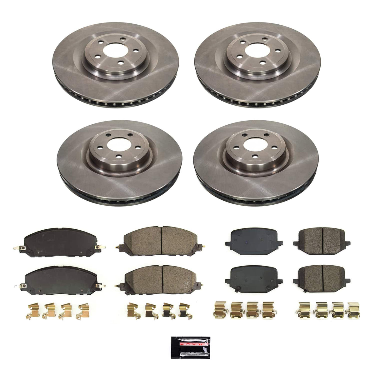 Power Stop 20-22 Lincoln Aviator Front and Rear Autospecialty Brake Kit