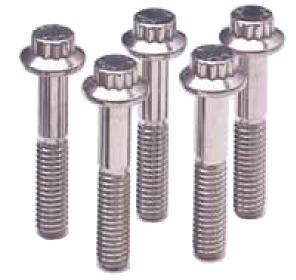 ARP M6 x 1.00 x 80 12pt SS Bolts (5/pkg)