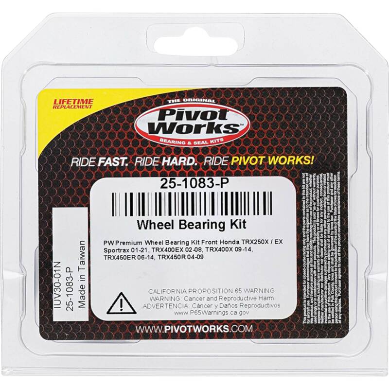 Pivot Works Premium Wheel Bearing