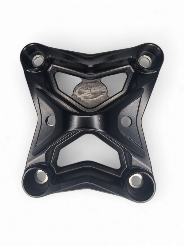 Elektric Offroad 2017+ Can Am X3 Maverick 6 Bolt Eod Xl Radius Rod Plate With Tow Hook Black