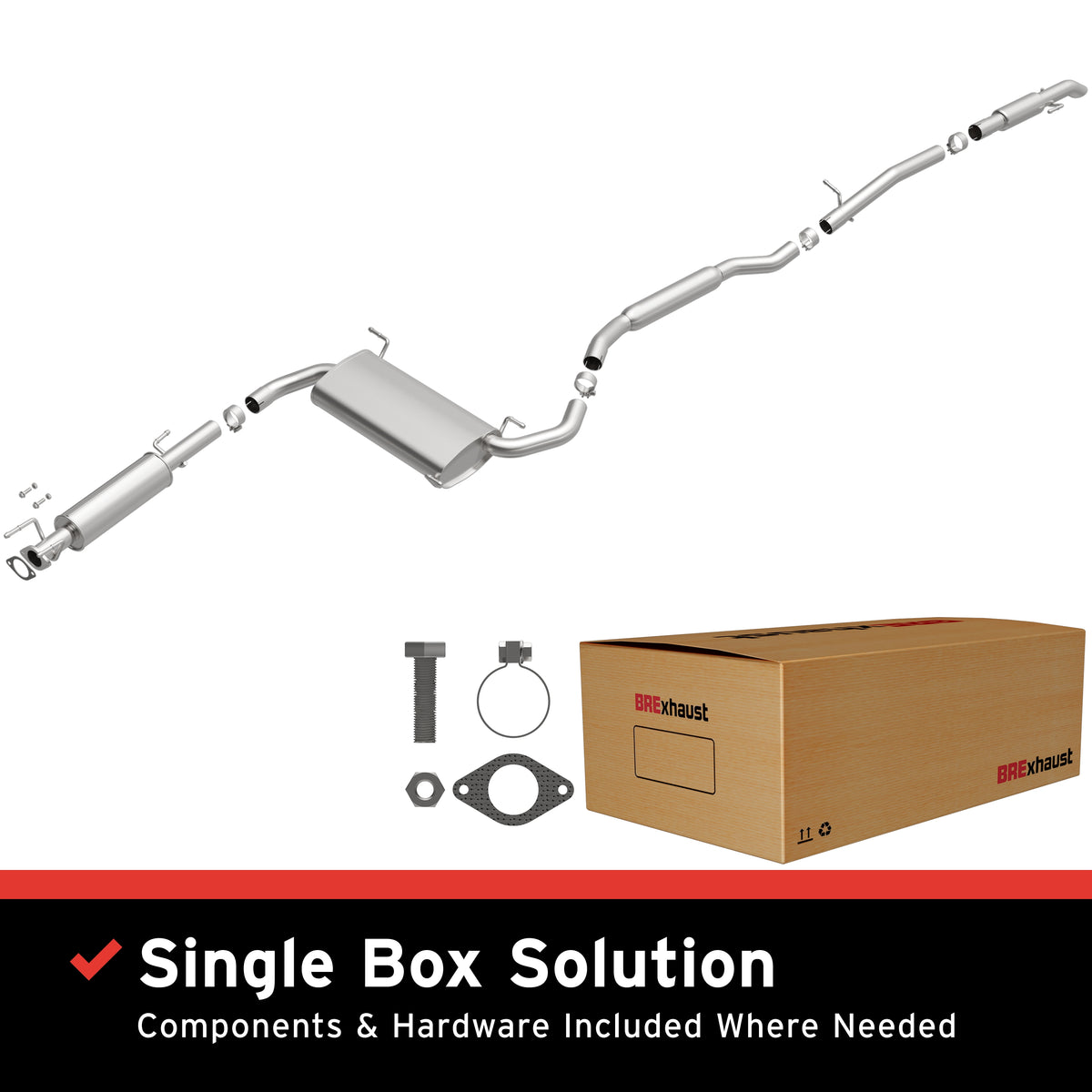 BRExhaust RAM Replacement Exhaust Kit