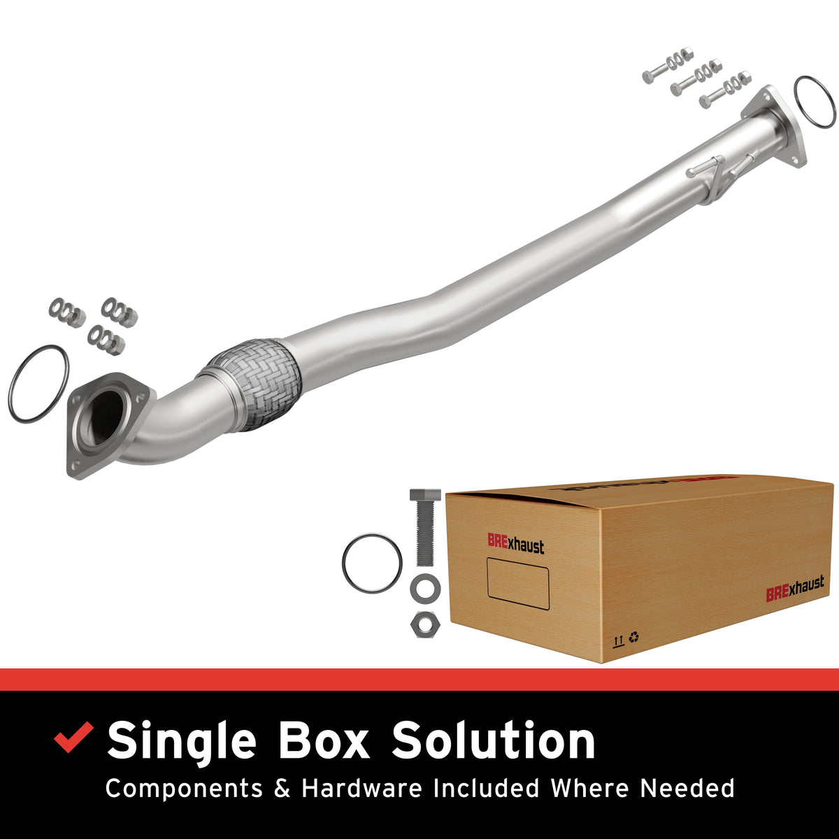 BRExhaust Acura Replacement Front Pipe Kit