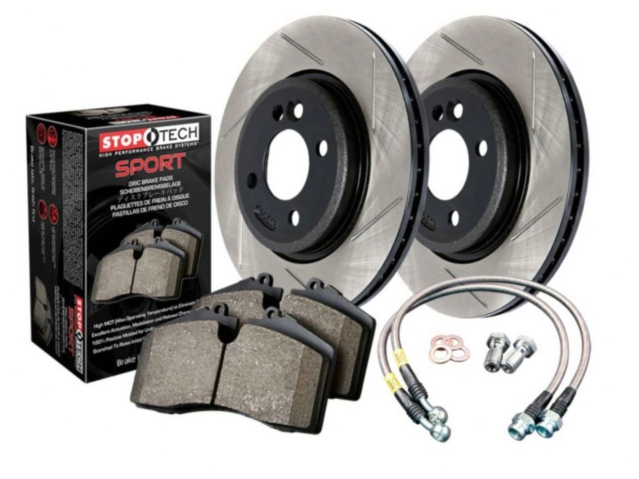 Sport Axle Pack, Slotted, 4 Wheel