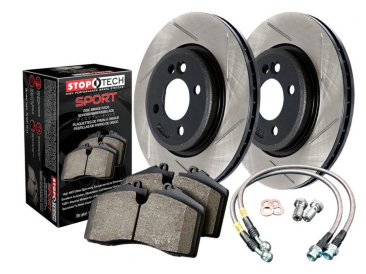 Sport Axle Pack Drilled Rotor, 4 Wheel
