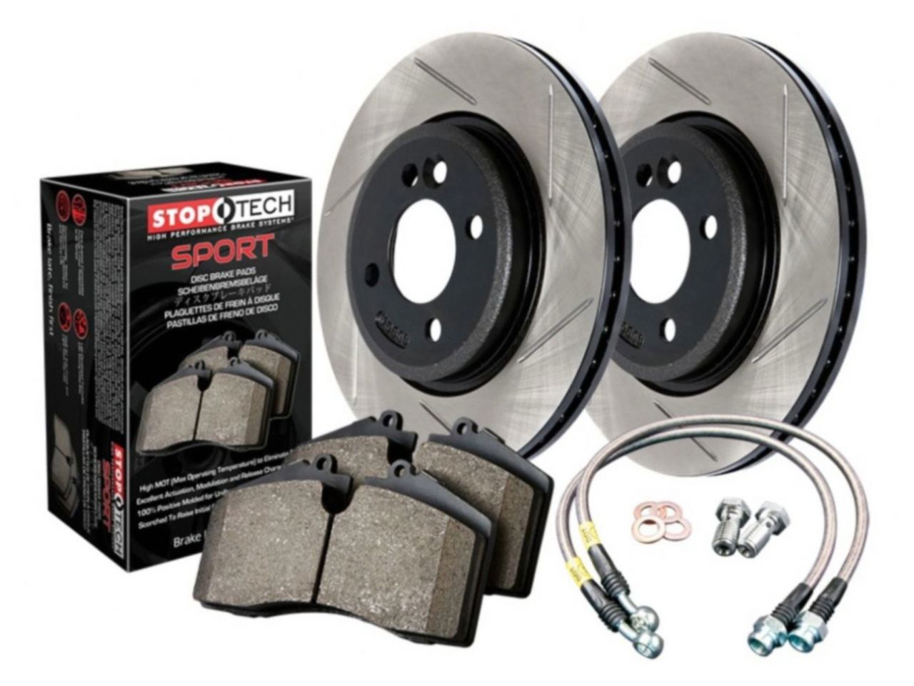 Sport Axle Pack, Slotted, Front