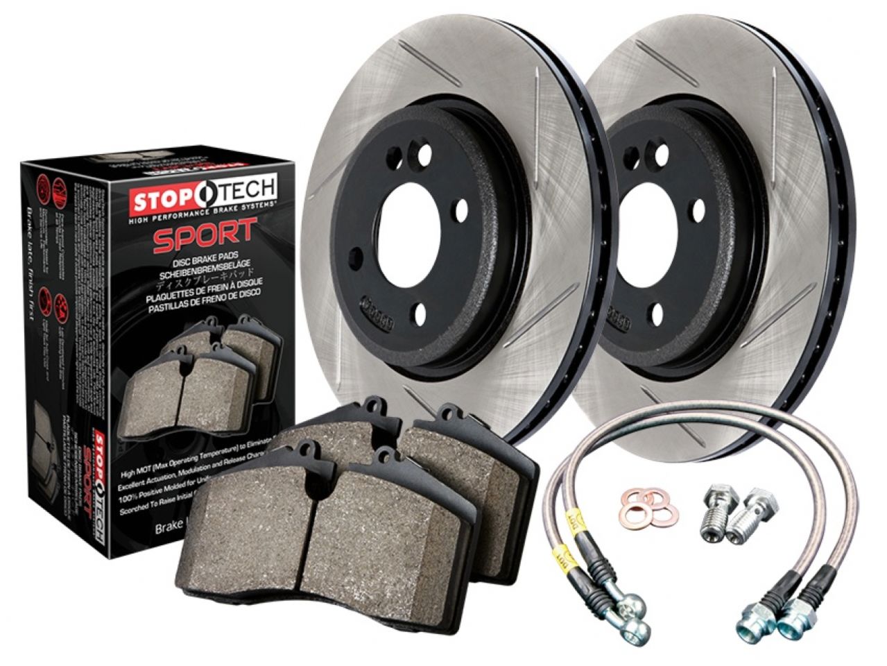 Sport Axle Pack, Slotted, Rear