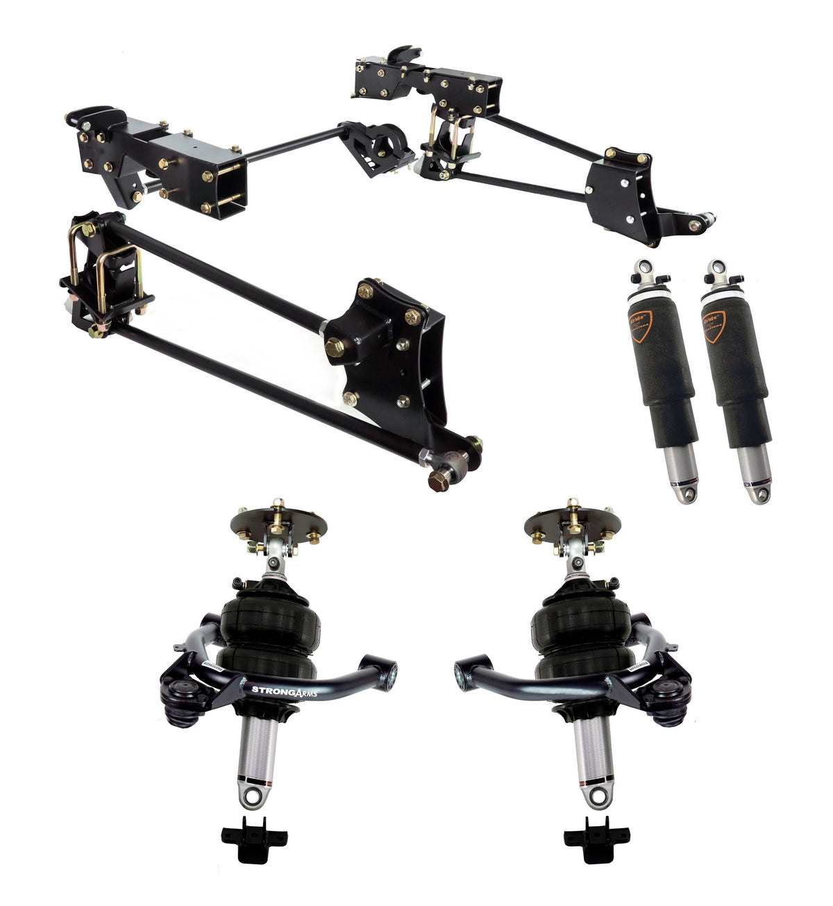 Ridetech 14-18 GM 1500 2WD/4WD Complete Coilover Suspension System