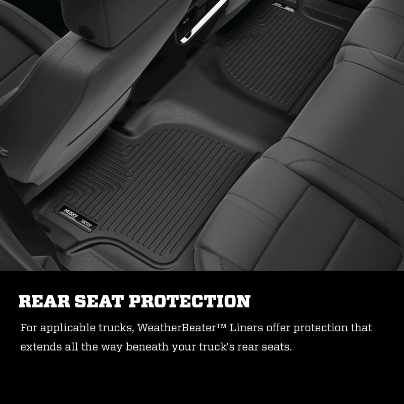 Husky Liners 2024 Chevrolet Trax Weatherbeater Black Front Floor Liners