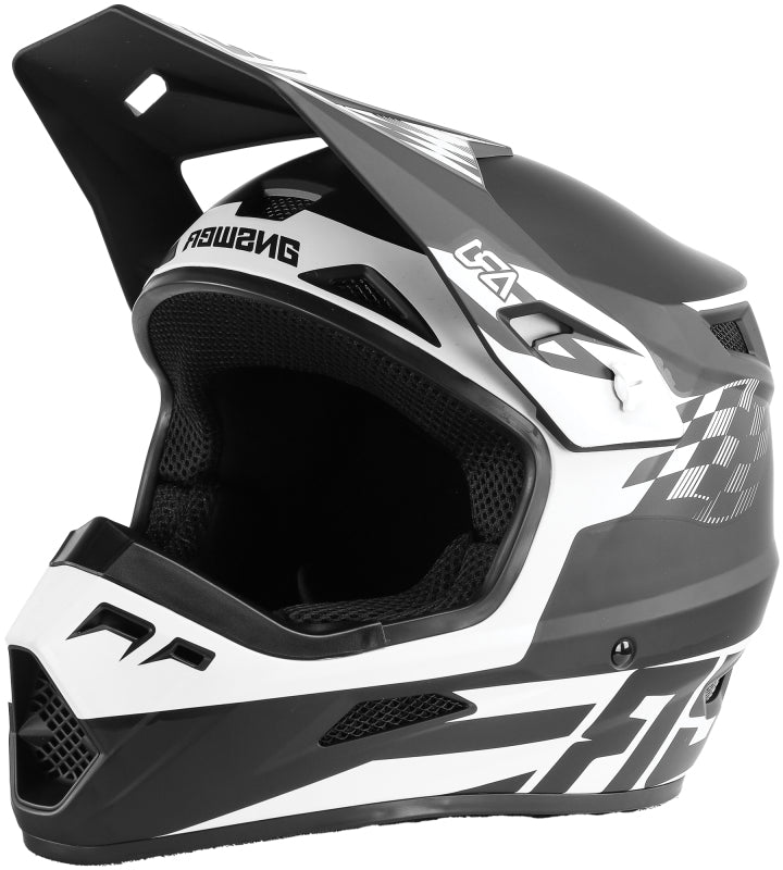Answer AR1 Sweep Helmet Black/White - Medium