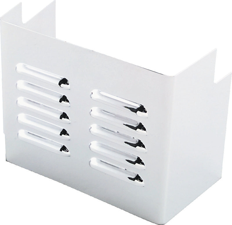 Bikers Choice 91-96 Dyna 73-85 FXE 80-86 FXWG 82-99 XL Chrome Louvered Battery Side Cover