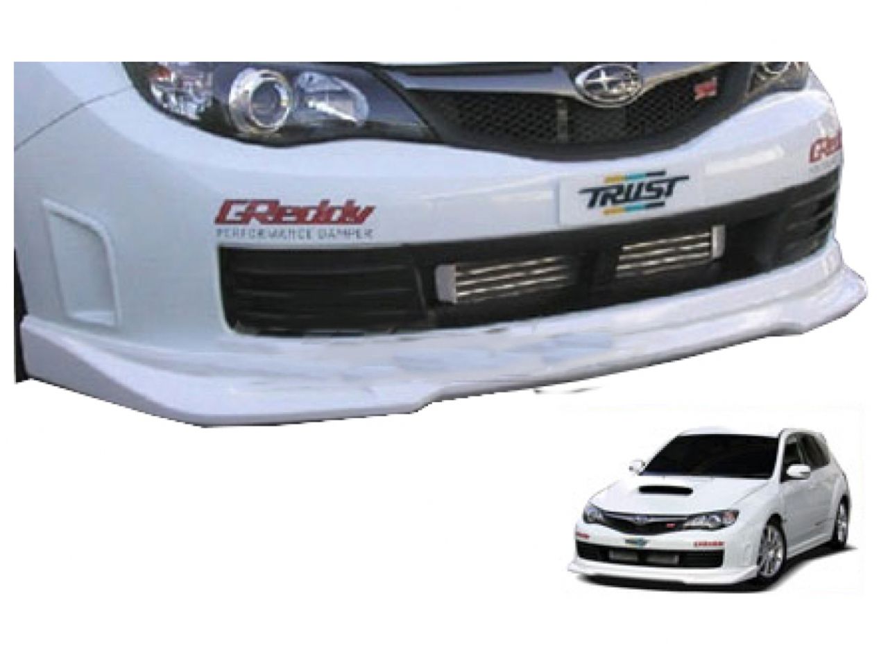 GReddy 08+ WRX & STi Front Lip Spoiler ** Must ask/call to order**