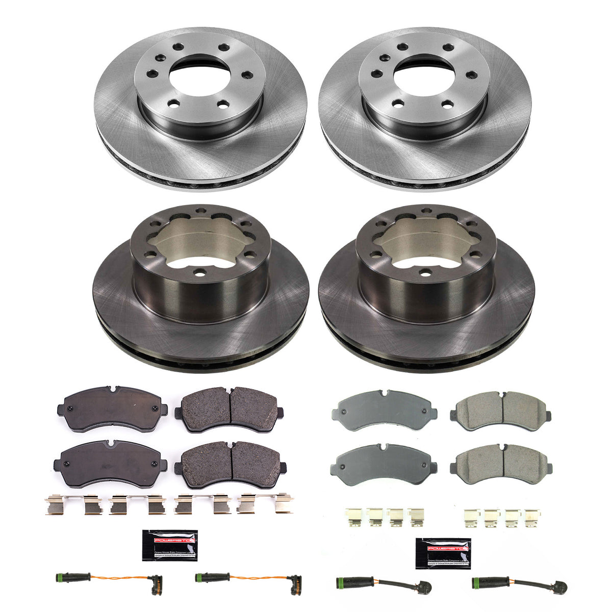 Power Stop 2019 Mercedes-Benz Sprinter 4500 Front & Rear Autospecialty Brake Kit