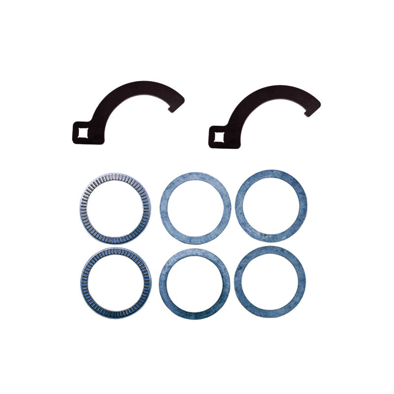 QA1 Proma Star Series Coil-Over Shock Absorber - Single Adj. - 12in - 200lb/in - Silver Spring
