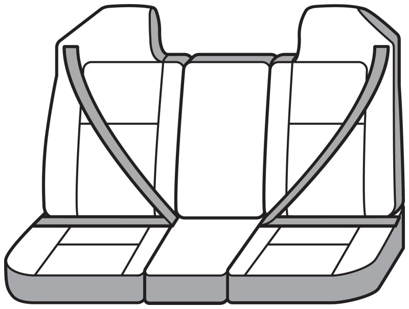 Covercraft 1998-02 Dodge Ram Polycotton SeatSaver Custom Front Row Seat Covers - Charcoal