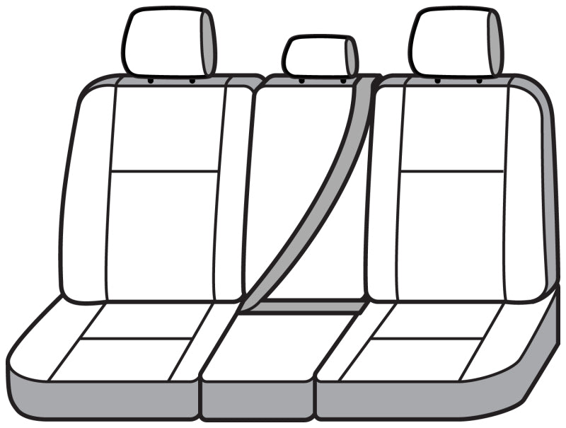 Covercraft 14-21 Toyota Tundra Polycotton SeatSaver Custom Front Row Seat Covers - Charcoal