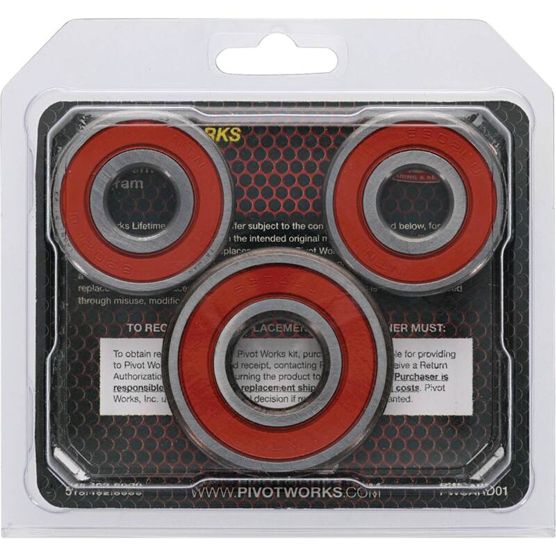Pivot Works Suzuki Wheel Bearing Kit Premium Bearings