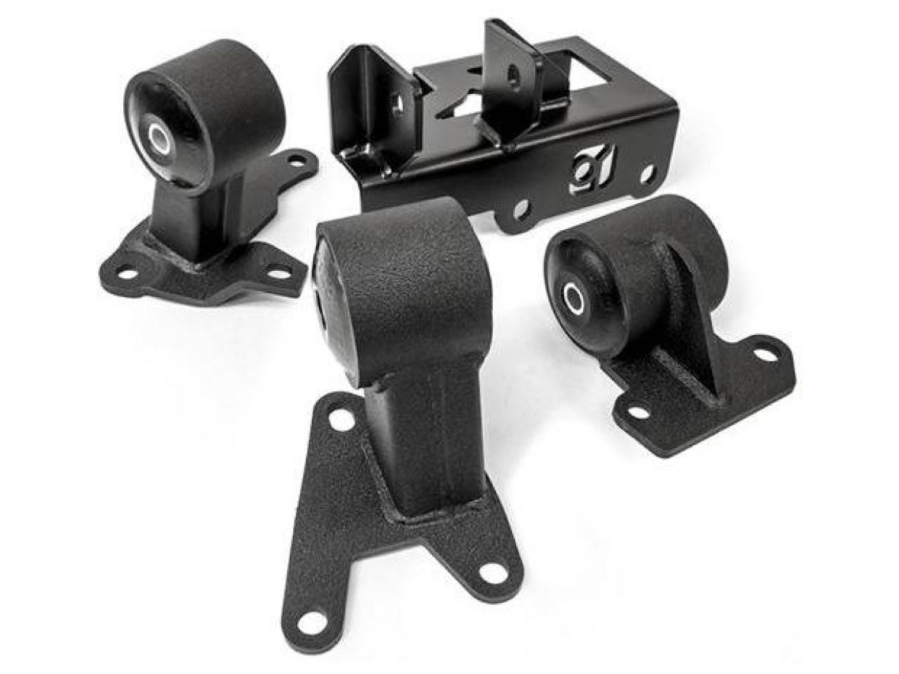 Innovative 94-01 Integra H-Series Black Steel Mounts 85A Bushings