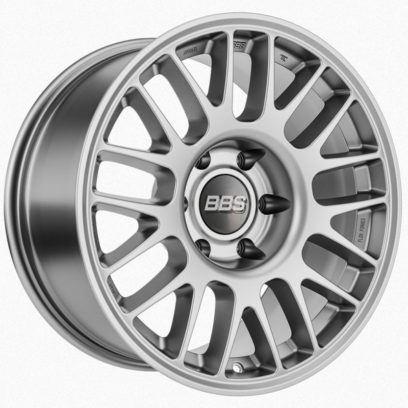 BBS TS-M 18x9in - 6x139.7 - 106.1 CB - ET0 - Satin Silver Wheel
