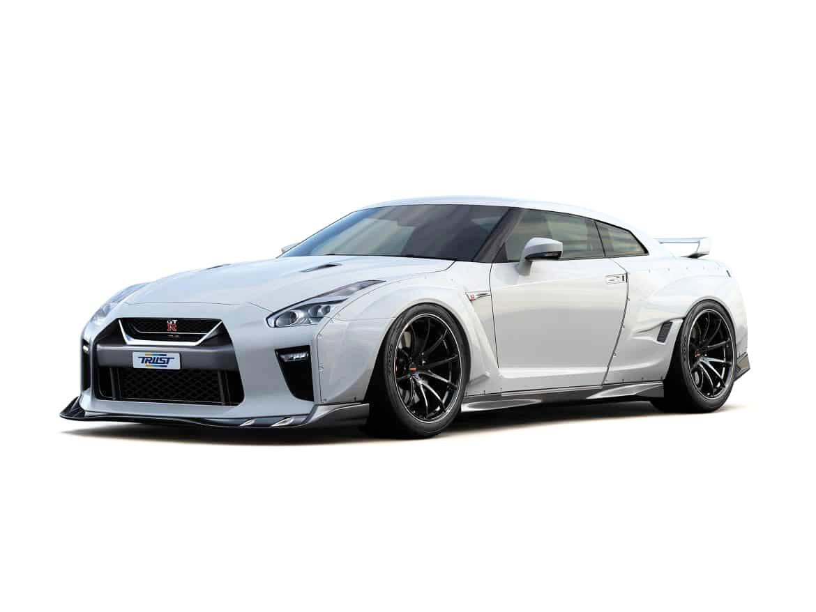 GReddy 2017+ Nissan GTR R35 GRacer Front Over-Fender Set