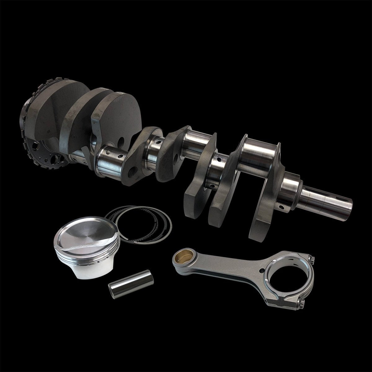 Brian Crower Chevy LS2 Stroker Kit 4in 4340 Crank ProH2K Rods CP Bullet Pisons 10.3:1/4.125 Balanced