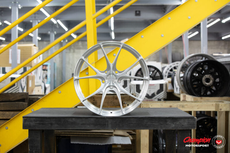 Vossen X Champion RS74 21X11.5 / ET50 / 5X130 / Brushed Gloss Clear Wheel / Panamera - Rear