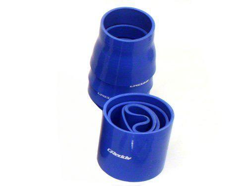 GReddy 70mm x 70mm Silicone Straight Hose - Blue