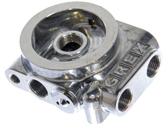 GReddy Oil Filter Block Adapter for Relocation Kit