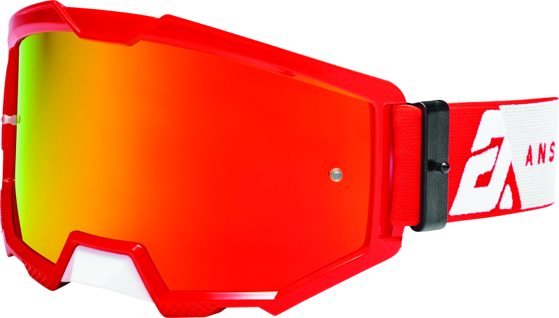 Answer Apex 3 Goggle White/Red - Youth