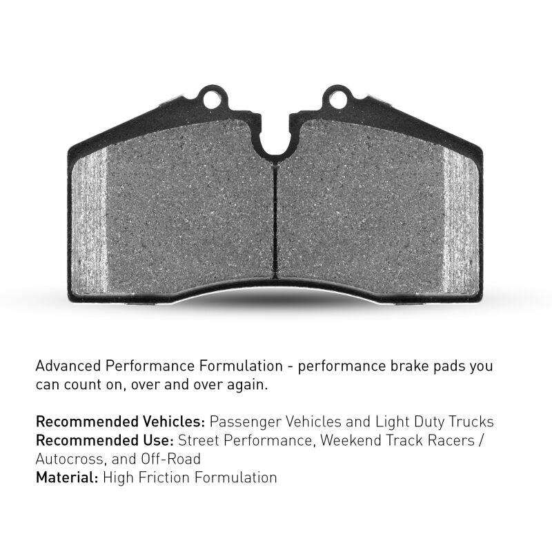 R1 12-26 Volkswagen GTI Front Performance Sport Brake Pads