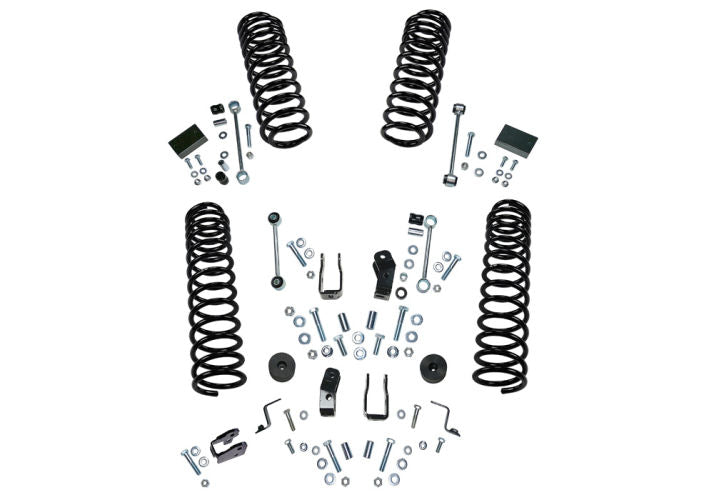 18-19 Jeep Wrangler JL 2 Door 2.5in Dual Rate Coil Lift Kit - Incl Rubicon w/ Shock Extensions