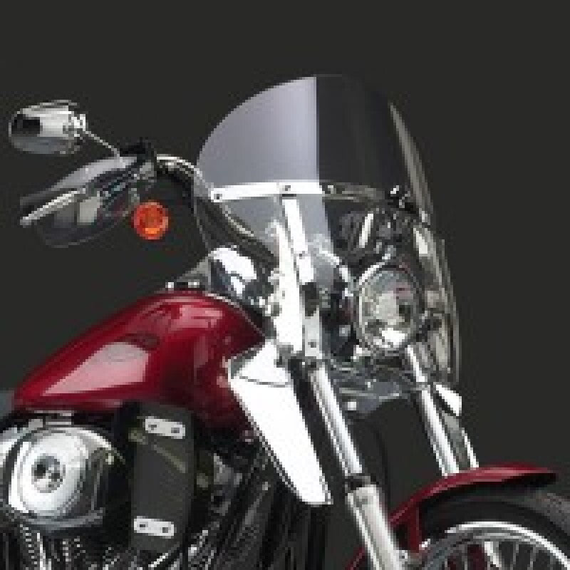 National Cycle 80-05 Harley-Davidson FX Wide Glide/ 84-12 FXST Softail SwitchBlade Chopped-Clear
