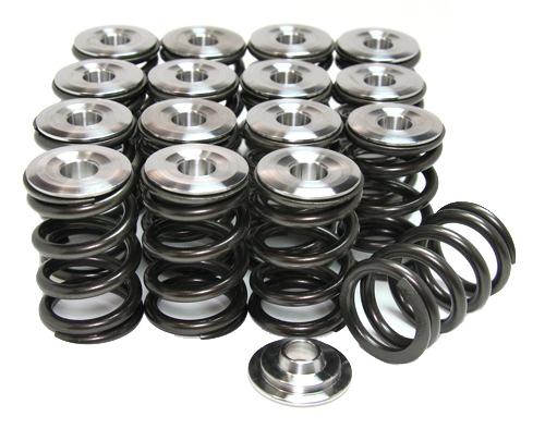 GSC P-D 2JZ Beehive Valve Springs w/ Titanium Retainer Valvetrain Kit (Use factory spring seats)