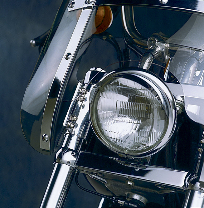 National Cycle 80-09 Harley-Davidson FX Wide Glide/Softail Narrow Mount Chrome Kit