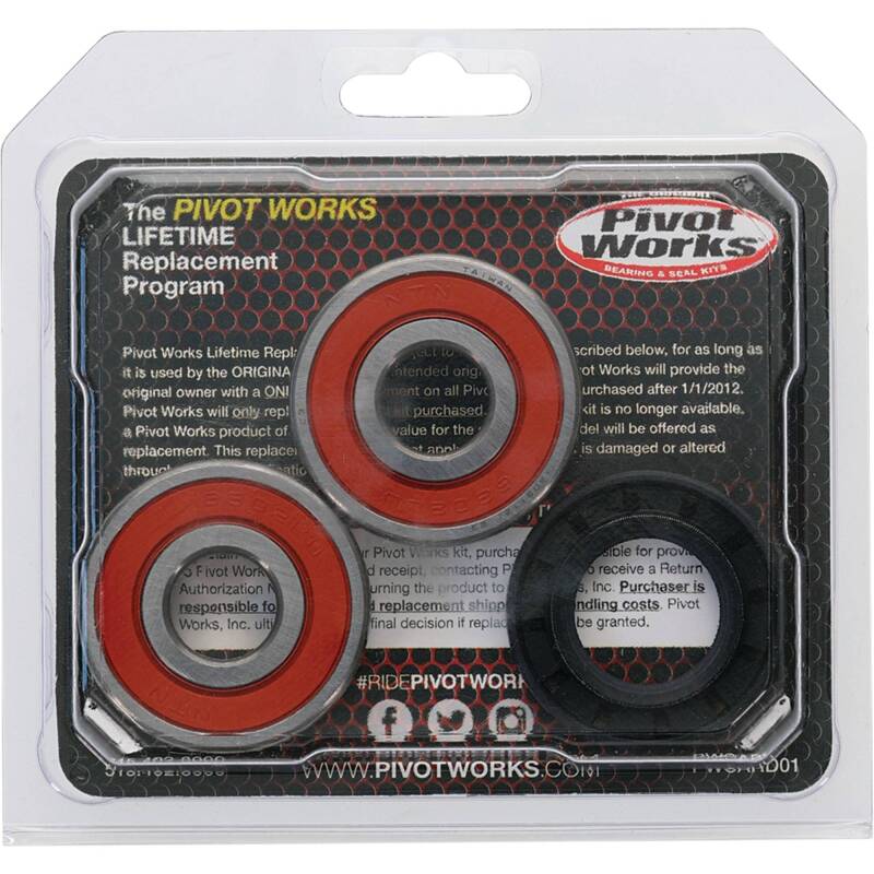 Pivot Works Hyosung, Suzuki, Yamaha Wheel Bearing Kit Premium Bearings