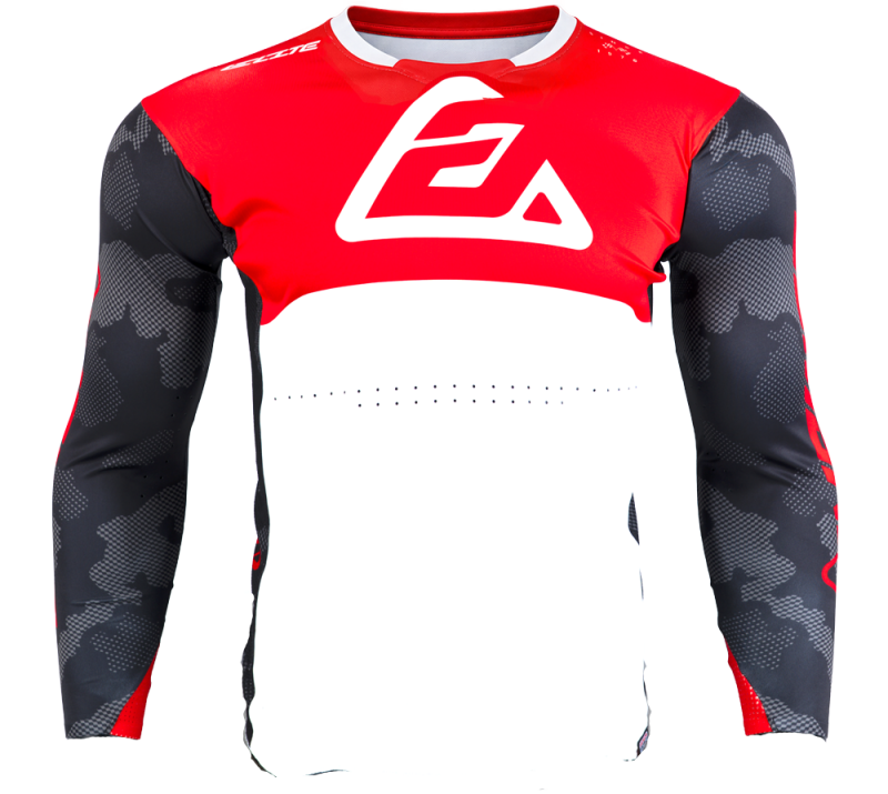 Answer LE Elite Camo Jersey Red/White/Black Youth - Small