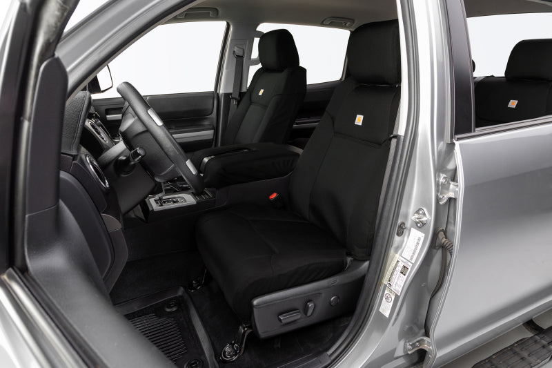 Covercraft 20 Ford F150 Carhartt Super Dux PrecisionFit Custom Second Row Seat Covers - Black