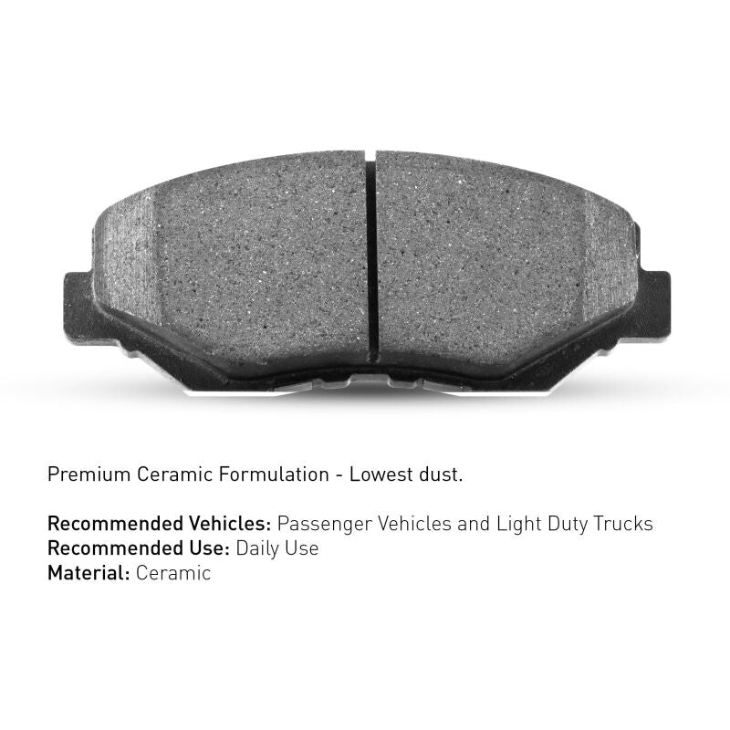 R1 88-94 Pontiac Grand Prix Rear Ceramic Brake Pads