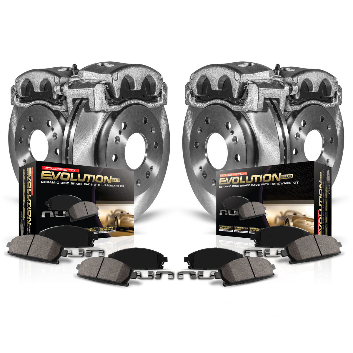 Power Stop 18-20 Buick Regal TourX Front and Rear Autospecialty Kit w/Calipers